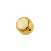 ALLPARTS MK-3175-002 Q-Parts Gold White Knob 