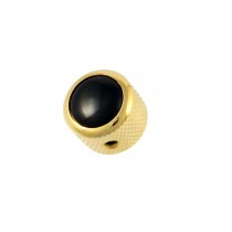 ALLPARTS MK-3176-002 Q-Parts Gold Black Knob 