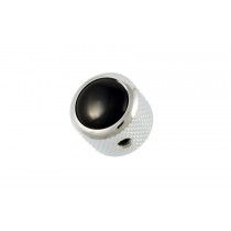 ALLPARTS MK-3176-010 Q-Parts Chrome Black Knob 