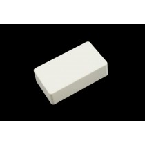 ALLPARTS PC-0303-025 Humbucking Pickup Covers No Holes White Plastic 