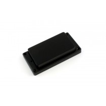 ALLPARTS PC-0304-0E0 Humbucking Pickup Cover No Holes Ebony 