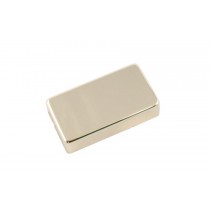 ALLPARTS PC-0307-001 Humbucking Pickup Covers No Holes Nickel 