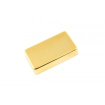 ALLPARTS PC-0307-002 Humbucking Pickup Covers No Holes Gold 