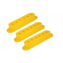 ALLPARTS PC-0406-020 Set of 3 Yellow Pickup Covers for Stratocaster 