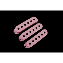 ALLPARTS PC-0406-021 Set of 3 Bubblegum Pink Pickup Covers for Stratocaster 
