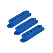 ALLPARTS PC-0406-027 Set of 3 Blue Pickup Covers for Stratocaster 