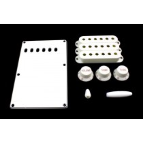 ALLPARTS PG-0549-025 White Accessory Kit for Stratocaster 