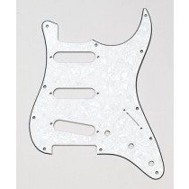 ALLPARTS PG-0552-055 White Pearloid Pickguard for Stratocaster 