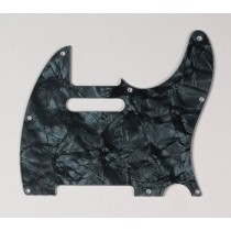 ALLPARTS PG-0562-052 Dark Black Pearloid Pickguard for Telecaster 