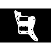 ALLPARTS PG-0582-035 White Pickguard for Jazzmaster 