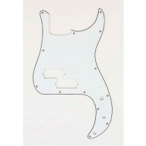 ALLPARTS PG-0750-035 White Pickguard for Precision Bass 