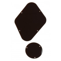ALLPARTS PG-0814-036 Brown Backplates for Gibson Les Paul 