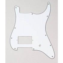 ALLPARTS PG-0993-035 1 Humbucker White Pickguard for Stratocaster 