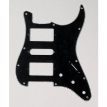 ALLPARTS PG-0994-033 H-S-H Black Pickguard for Stratocaster 