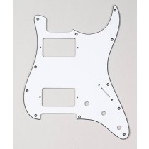 ALLPARTS PG-0995-035 1HB 2SC White Pickguard for Stratocaster 