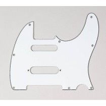 ALLPARTS PG-9563-035 White S-Cut Pickguard for Telecaster 