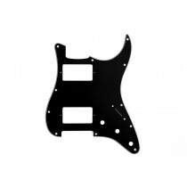 ALLPARTS PG-9595-033 2 Humbucker Black Pickguard for Stratocaster 