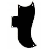 ALLPARTS PG-9801-033 Small Black Pickguard for Gibson SG 