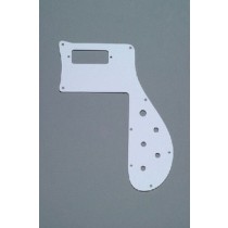 ALLPARTS PG-9845-025 White Pickguard for Rickenbacker 4001 