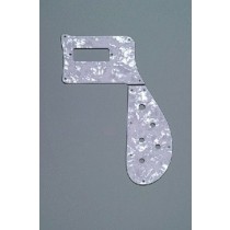 ALLPARTS PG-9849-055 White Pearloid Pickguard for Rickenbacker 4003 