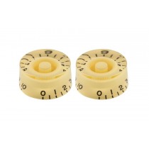 ALLPARTS PK-0130-028 Cream Speed Knobs 