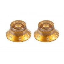 ALLPARTS PK-0140-032 Gold Bell Knobs 