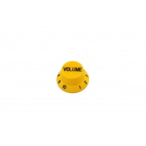 ALLPARTS PK-0154-020 Set of 2 Yellow Volume Knobs 