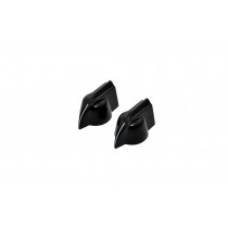 ALLPARTS PK-0173-023 Black Pointer Knobs 