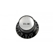 ALLPARTS PK-0184-023 Black Volume Reflector Knobs 