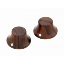 ALLPARTS PK-3197-0W0 Walnut Bell Knobs 