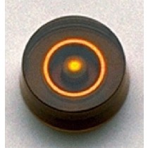 ALLPARTS PK-3230-022 Amber Speed Knobs 