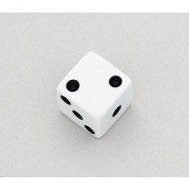 ALLPARTS PK-3250-025 White Dice Knobs 