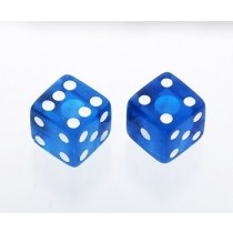 ALLPARTS PK-3250-068 Blue Dice Knobs 