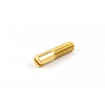 ALLPARTS PU-6963-002 Pack of 6 Gold Johnny Smith Pole Piece Screws 