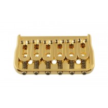 ALLPARTS SB-5105-002 Gold Hipshot Non-Tremolo Bridge 