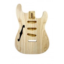 ALLPARTS SBAO-TL Thinline Ash Replacement Body for Stratocaster 