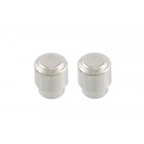 ALLPARTS SK-0714-010 Chrome Plastic Switch Knobs for Telecaster 