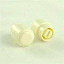 ALLPARTS SK-0714-025 White Switch Knobs for Telecaster 