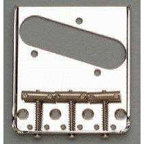 ALLPARTS TB-0020-001 Nickel Vintage 3 Saddle Bridge for Telecaster 