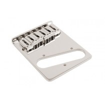 ALLPARTS TB-0030-001 Nickel 6 Saddle Gotoh Bridge for Telecaster 