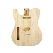 ALLPARTS TBAO-L Left Handed Ash Replacement Body for Telecaster 