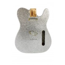 ALLPARTS TBF-SS Silver Sparkle Replacement Body for Telecaster 