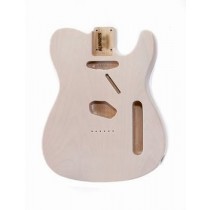 ALLPARTS TBF-WH See Through White Finished Replacement Body for Telecaster 