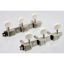 ALLPARTS TK-0702-001 Vintage Style 3x3 Keys Nickel 