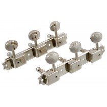 ALLPARTS TK-0703-001 Vintage Style 3x3 Keys Nickel 