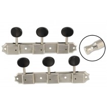 ALLPARTS TK-0704-001 Vintage Style 3x3 Keys Nickel 