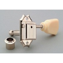 ALLPARTS TK-0772-028 Gotoh 3x3 Vintage Style Keys Cream Buttons 