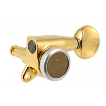 ALLPARTS TK-0938-002 Gotoh 3X3 Locking Tuners Gold 
