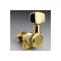 ALLPARTS TK-0974-L02 Schaller Left Handed 6-in-line Gold Locking Tuners 