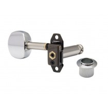 ALLPARTS TK-7060-L01 Gotoh 6 in Line Nickel Left Handed Stealth Tuning Keys 